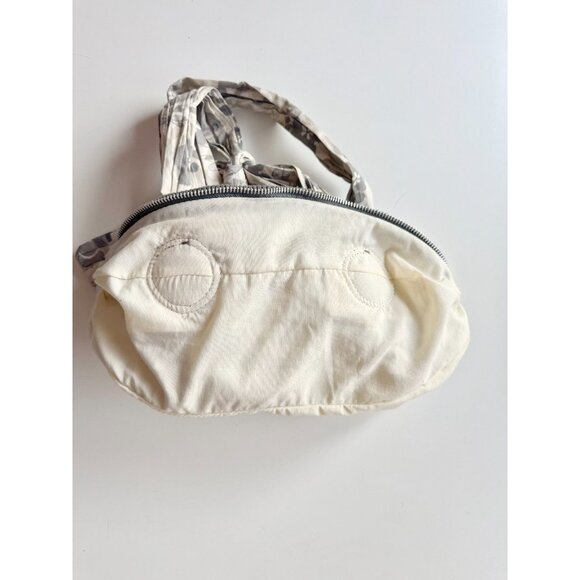 LESPORTSAC Boutique Veronique Ophelia Grey Floral Dragonfly Shoulder Bag Purse - Picture 12 of 16